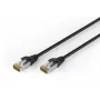 DIGITUS CAT 6A S-FTP vonkajší prepojovací kábel, Cu, PE, 2 m, čierny
