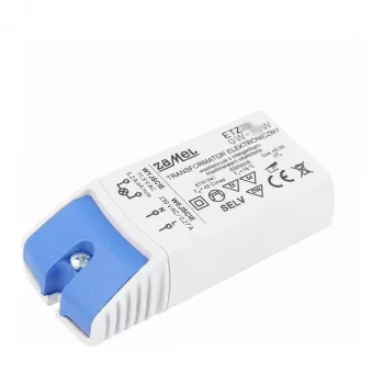 Scharnberger 58491 12V AC 0-60W elektronický transformátor pre halogén alebo LED, 71,5x35x23,5mm