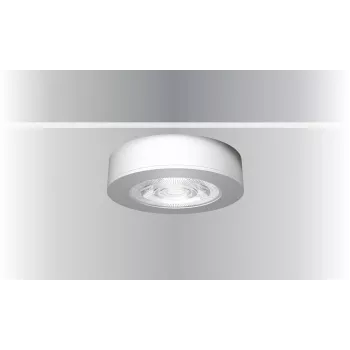 SYNERGY21 LED stropné zabudované svietidlo Spot Helios čierne, okrúhle, nadstavbový rám (S21-LED-ME008)