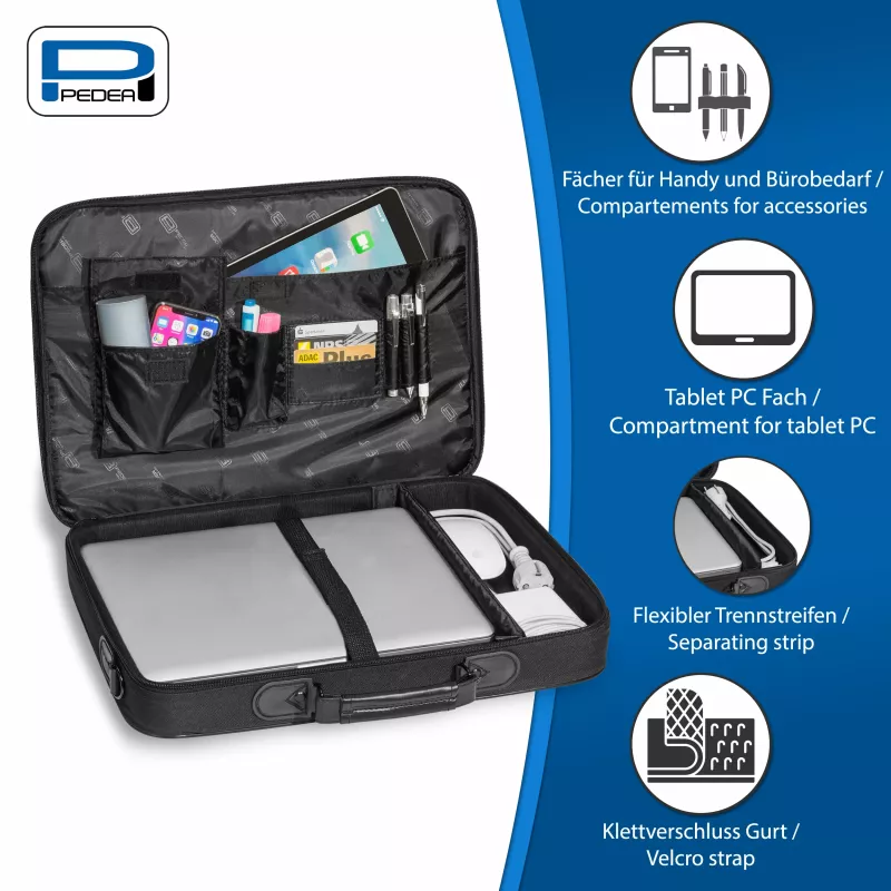 PEDEA TRENDLINE taška na notebook 17,3 + set myši