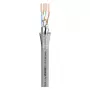 Sommer Cable SC-Mercator CAT.7 sieťový kábel, FRNC, Ø 6,5 mm, sivý (580-0306F)
