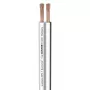 Sommer Cable SC-Prisma reproduktorový kábel, 2 x 2,50 mm², PVC 9,1 x 4,3 mm, biely (401-0250-WS)