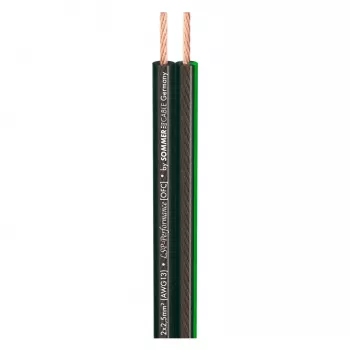 Sommer Cable SC-Orbit 225 MKII HighEnd reproduktorový kábel, 2 x 2,50 mm², PVC 10,2 x 4,8 mm, transparentná (425-0151)