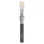 Sommer Cable SC-Mercator CAT.7 PUR sieťový kábel, PUR, Ø 6,4 mm, čierny, predáva sa na metre (581-0071)
