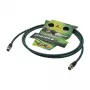 Sommer Cable SC-Vector PLUS 1.2/4.8 DZ UHD video patch kábel, BNC konektor samec na BNC konektor samec, NEUTRIK, zelená, 30 m (DZGR-3000-GN-SW)