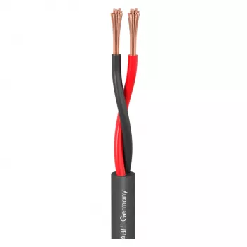 Sommer Cable Meridian Mobile SP215 reproduktorový kábel 2 x 1,5 mm² PVC čierna (predaj na meter)