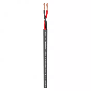 Sommer Cable Meridian Mobile SP215 reproduktorový kábel 2 x 1,5 mm² PVC čierna (predaj na meter)