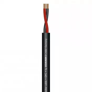 Sommer Cable 425-0051 Meridian Mobile SP225 reproduktorový kábel 2x2,5 mm² PVC čierny 7,0 mm
