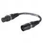 Sommer Cable adaptérový kábel, konektor samec XLR 3-pól. na konektor samica XLR 5-pól., čierny, 0,15 m (B2WSU0015-SW)