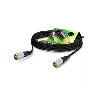 Sommer Cable SC-Mercator CAT.7 PUR sieťový kábel, 8 x 0,14 mm², RJ45 na RJ45, NEUTRIK, čierny, 20 m (P7NE-2000-SW)