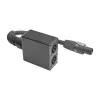 Sommer Cable SPY-N153 reproduktorový konektor audio adaptér, rovný, antracit