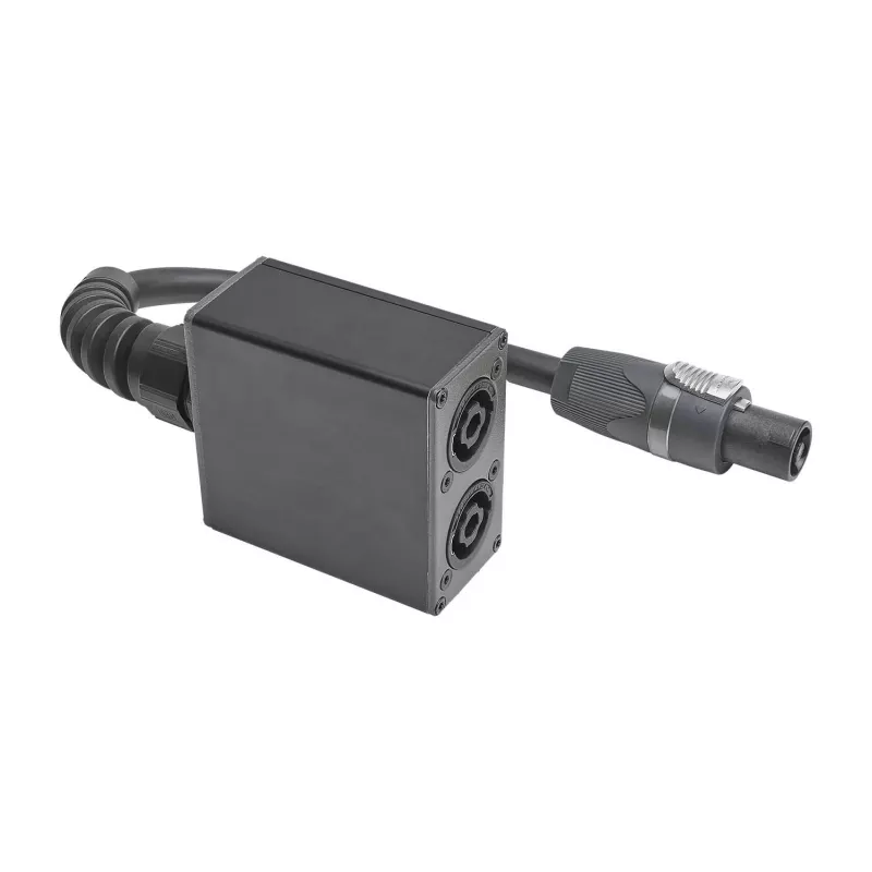 Sommer Cable SPY-N153 reproduktorový konektor audio adaptér, rovný, antracit