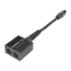 Sommer Cable SPY-N153 reproduktorový konektor audio adaptér, rovný, antracit