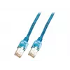 EFB Elektronik prepojovací kábel RJ45 Cat.5e F/UTP LSZH Draka UC300 TM11, modrý, 50 m