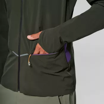 Salewa Pedroc Dst Light softshellová bunda pánska Dark Olive veľkosť S