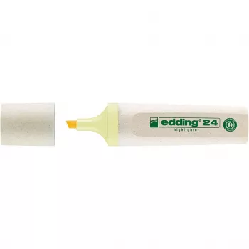 EDDING EcoLine 24 zvýrazňovač pastelovožltý