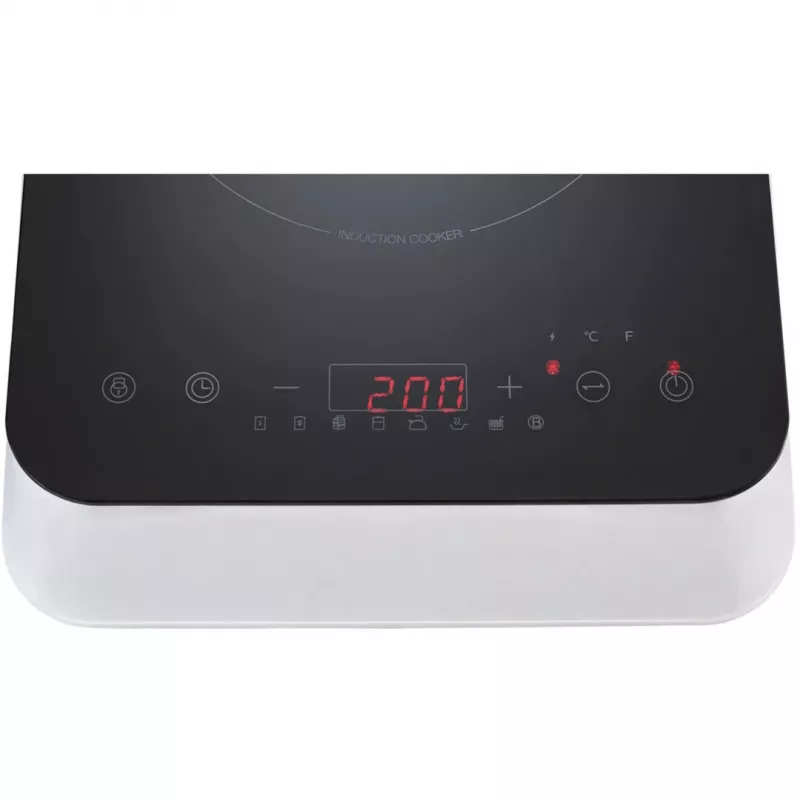 MEDION LIFE indukčná varná doska MD 18490 (čierna/biela, 2000 Watt)