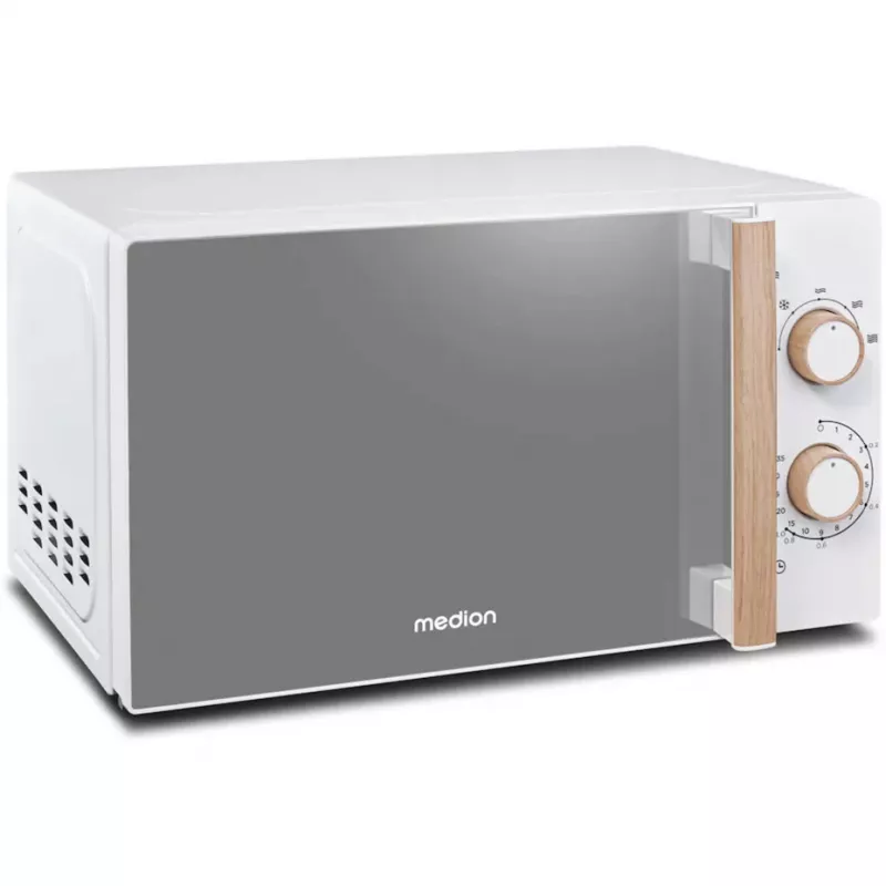 Medion Life MD 10596 samostatná mikrovlnná rúra, 20 L, 700 W, biela