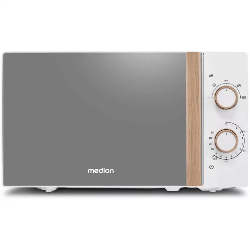Medion Life MD 10596 samostatná mikrovlnná rúra, 20 L, 700 W, biela