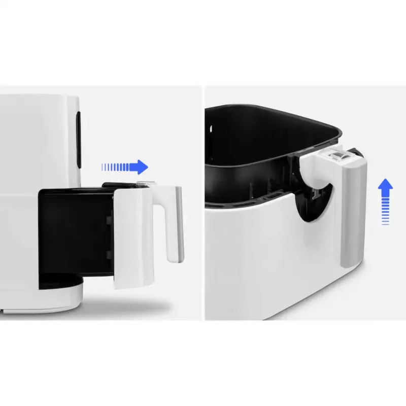 MEDION Air Fryer Life MD 11740 E40 XL (matná biela, 2150 W, 5,2 L košík)