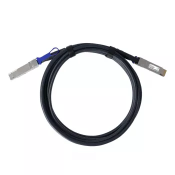 BlueOptics Fortinet FN-CABLE-QSFPDD-DAC-02 kompatibilný BlueLAN BL292901X2M26 QSFP-DD Direct Attach Copper kábel, 400GBASE-CR4, 26 AWG, 2 metre