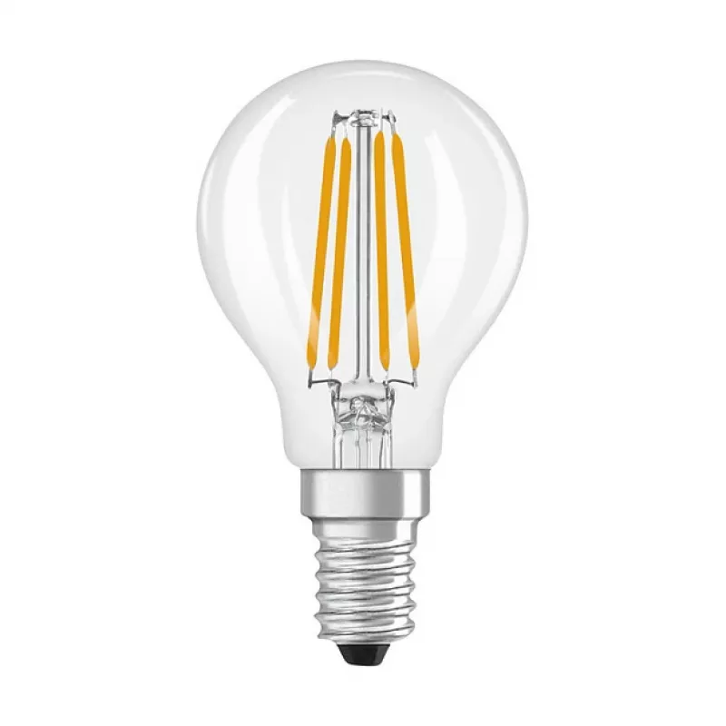 Osram LED Classic P 40 Filament 3.4W 827 Číra E14 LED žiarovka, Mini Globe