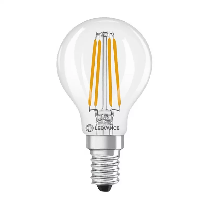 Osram LED Classic P 40 Filament 3.4W 827 Číra E14 LED žiarovka, Mini Globe