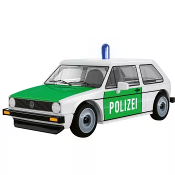 COBI 24642 Volkswagen Golf (1974) Polizei stavebnica, 1:35, biela
