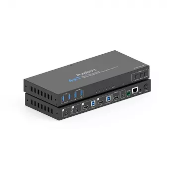 PureLink 4x1 USB-C HDMI 48G KVM prepínač