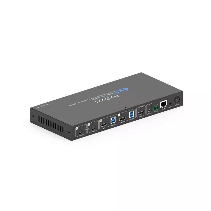 PureLink 4x1 USB-C HDMI 48G KVM prepínač
