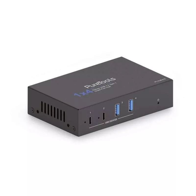 PureLink PT-Hub-010 USB 3.2 Gen 1 4-portový priemyselný hub 2x USB-A 2x USB-C