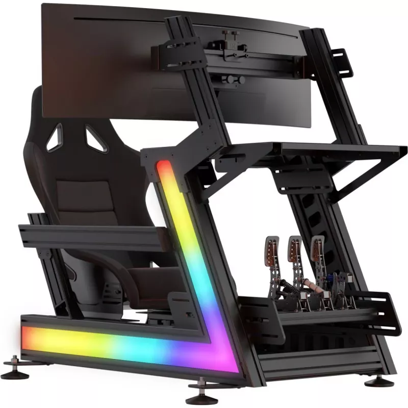 TrackTime Series One LED Illumination Set - RGB LED Strip Kit pre sim-racing kokpity