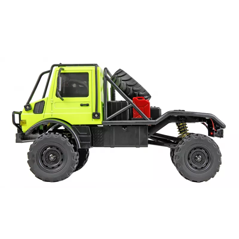 Amewi Mercedes-Benz Unimog U4000 Scale Crawler 4WD 1:18 RTR zelený