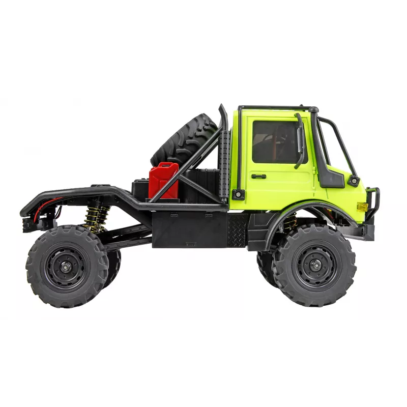 Amewi Mercedes-Benz Unimog U4000 Scale Crawler 4WD 1:18 RTR zelený