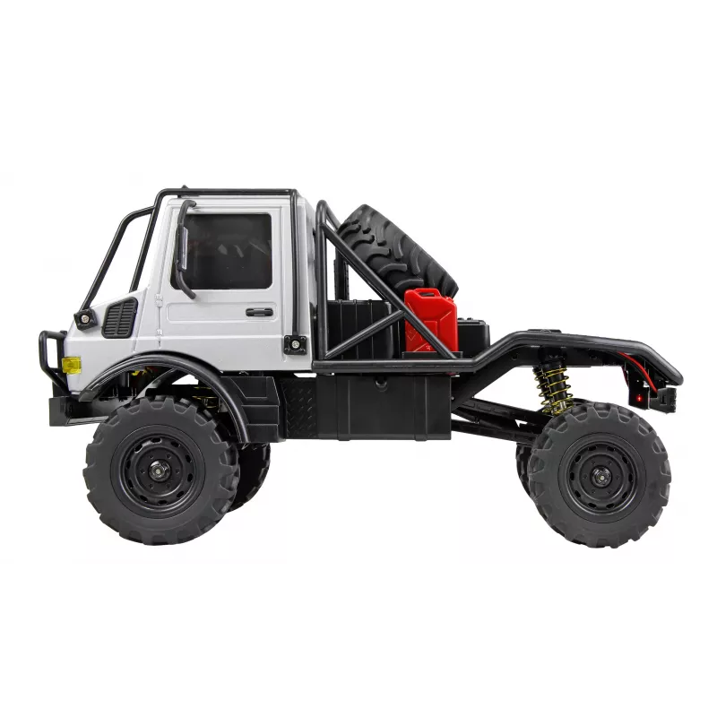 Amewi Mercedes-Benz Unimog U4000 Scale Crawler 4WD 1:18 RTR sivý