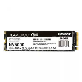 Team Group NV5000 500 GB M.2 PCIe Gen4 x4 NVMe SSD - 4500 MB/s čítanie