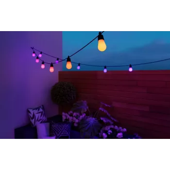 LEPRO ZB1-30 Wi-Fi svetelný reťazec, 30 m, RGBIC, IP65, funguje s Alexa/Google Assistant