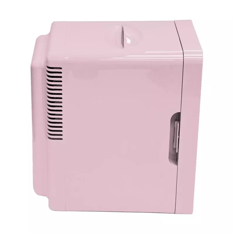 ELLE Home ESDAF01PUEU Mini chladnička s LED zrkadlom na líčenie 6L fialová