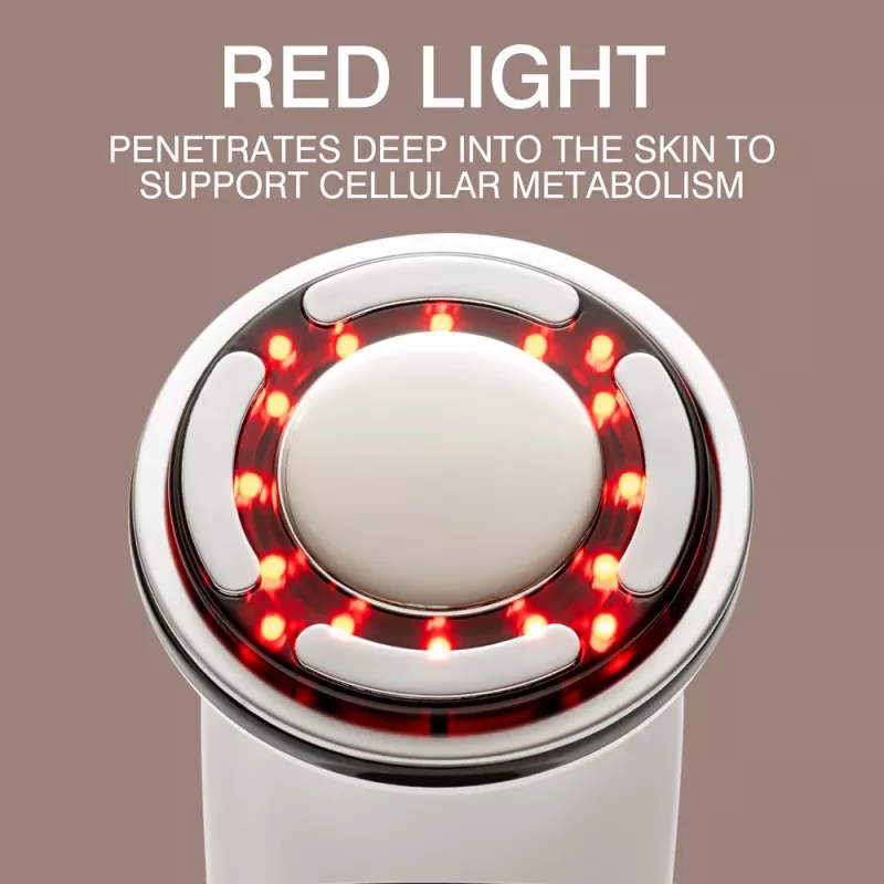 RIO FCAA-EU/1,0 LED maska na tvár - terapia červeným, modrým a zeleným svetlom, 150 LED, nabíjateľná
