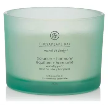 Chesapeake Bay Candle Balance & Harmony veľká vonná sviečka 3 knôtiky 312 g