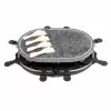 Giles & Posner EK1872GV2VDE Stolový kamenný raclette gril - 1200W, pre 8 osôb, čierna/sivá