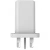 CANYON CU65ACC GaN 65W 2xPD 1xQC UK biela nástenná nabíjačka
