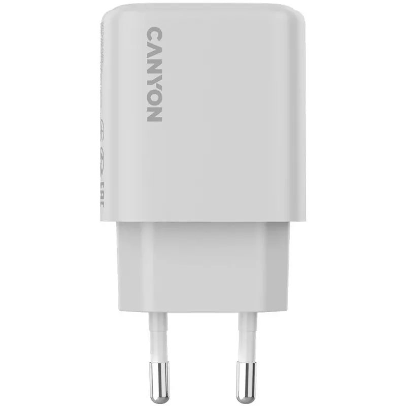 CANYON OnCharge 200 20W USB-C PD napájací zdroj EU biela