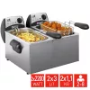 FRITEL Starter fritéza 6 litrov 4,4 kW sivá