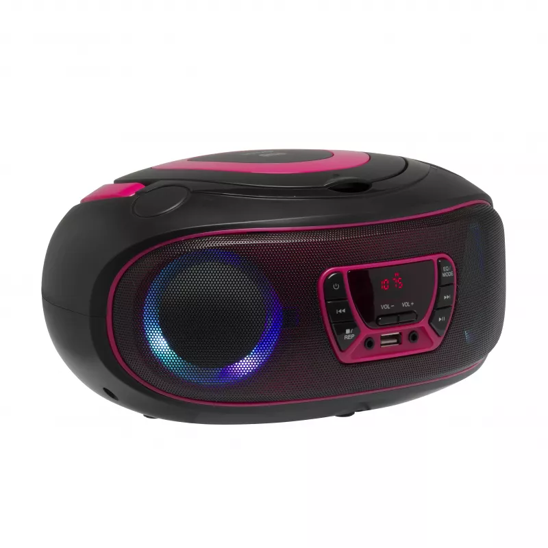 DENVER TCL-212BT prenosný boombox ružový