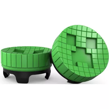 SteelSeries KontrolFreek Minecraft Performance Thumbsticks Creeper Edition (zelená/čierna, 2 ks, pre ovládač PlayStation 5/4)