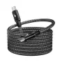 TB magnetický kábel USB-C na USB-C 1m čierny
