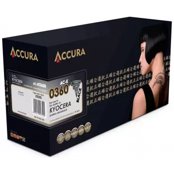 Accura Kyocera toner (TK-360) náhradný - čierny, vysoká výťažnosť, 20 000 strán