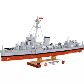 COBI ORP Błyskawica torpédoborec plastový model 1:300