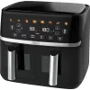 Kernau KSAF 1017 EB Duo 10.2 L čierna fritéza s dvoma košmi